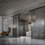 Porta in vetro per appartamento a Mogliano Veneto