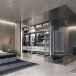 Porta in vetro per appartamento a Motta di Livenza